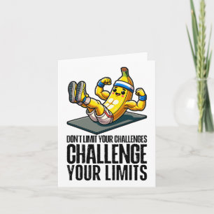 Stellen Sie Ihre Grenzen ab Bodybuilder Bauchmuske Karte