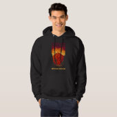 Stellen Sie Ihre Höhe Brian Head Wandern Utah Hike Hoodie (Vorne ganz)