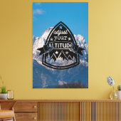 Stellen Sie Ihre Höhe ein Leinwanddruck (Insitu (Wohnzimmer))