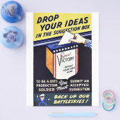 Stellen Sie Ihre Ideen im Vorschlagskasten ein Flyer (Einzeln)