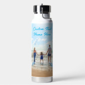 Stellen Sie Ihre Lieblings-Foto-Flasche mit Text e Trinkflasche (Links)