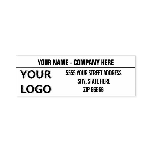 Stellen Sie Ihre Logo-Adresse selbst-farbige Brief Permastempel (Design)