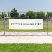 STELLEN SIE IHRE NACHRICHT HIER...AUSSENBANNER BANNER (Insitu)