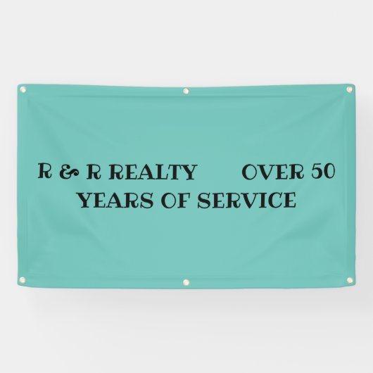 STELLEN SIE IHRE NACHRICHT HIER...AUSSENBANNER BANNER (Horizontal)