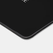 Stellen Sie Ihre Namen Business Office Funny Schreibtischunterlage (Ecke)