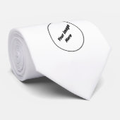 Stellen Sie Ihre personalisierte Krawatte her (Gerollt)