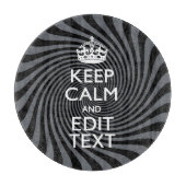 Stellen Sie Ihren Behalten, ruhigen Text auf schwa Schneidebrett (Vorderseite)