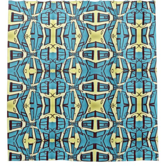 Stellen Sie Ihren Bildschirm ein Duschvorhang (Vorderseite)