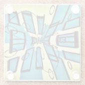 Stellen Sie Ihren Bildschirm ein Glasuntersetzer (Rückseite)