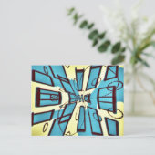 Stellen Sie Ihren Bildschirm ein Postkarte (Stehend Vorderseite)