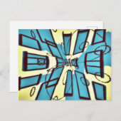 Stellen Sie Ihren Bildschirm ein Postkarte (Vorne/Hinten)