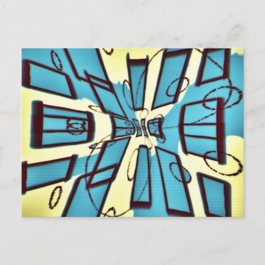 Stellen Sie Ihren Bildschirm ein Postkarte (Vorderseite)