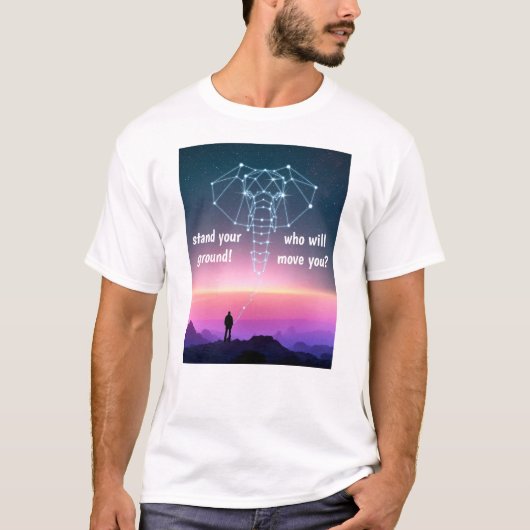 Stellen Sie Ihren Boden (hellen) T - Shirt (Vorderseite)