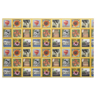 Stellen Sie Ihren eigenen 9 quadratischen Stoff