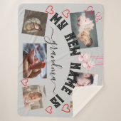 ✨ STELLEN SIE IHREN eigenen benutzerdefinierten Me Sherpadecke (Vorderseite)