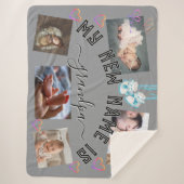 ✨ STELLEN SIE IHREN eigenen benutzerdefinierten Me Sherpadecke (Vorderseite)