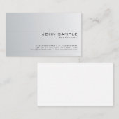 Stellen Sie Ihren eigenen beruflichen modernen Visitenkarte (Vorne/Hinten)