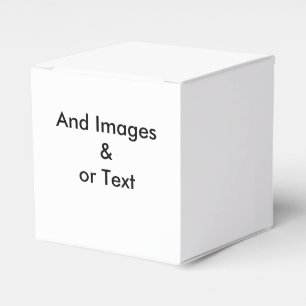 Stellen Sie Ihren eigenen Bevorzugungs-Kasten her Geschenkschachtel