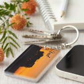 Stellen Sie Ihren eigenen doppelten mit Seiten Schlüsselanhänger (Vorderseite rechts)