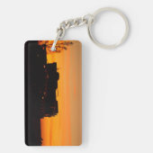 Stellen Sie Ihren eigenen doppelten mit Seiten Schlüsselanhänger (Rückseite)