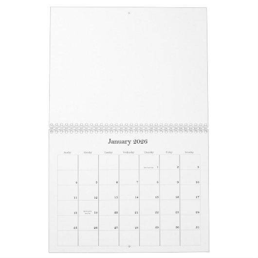 Stellen Sie Ihren eigenen Kalender her (Jan 2026)