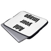 Stellen Sie Ihren eigenen Laptop Sleave her Laptopschutzhülle (Vorne Knopf)