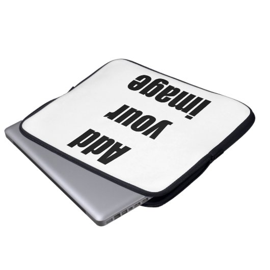 Stellen Sie Ihren eigenen Laptop Sleave her Laptopschutzhülle (Vorne Knopf)