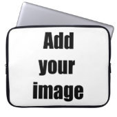 Stellen Sie Ihren eigenen Laptop Sleave her Laptopschutzhülle (Vorderseite)