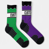 Stellen Sie Ihren eigenen Personalisierten Text un Socken (Rechts)