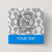 Stellen Sie Ihren eigenen quadratischen Button (Vorderseite)