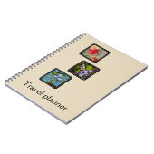 Stellen Sie Ihren eigenen Reiseplaner her Notizblock (Linke Seite)