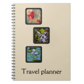 Stellen Sie Ihren eigenen Reiseplaner her Notizblock (Vorderseite)