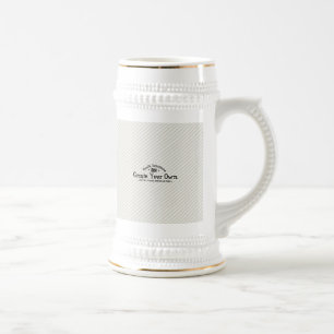 Stellen Sie Ihren eigenen Stein her Bierglas