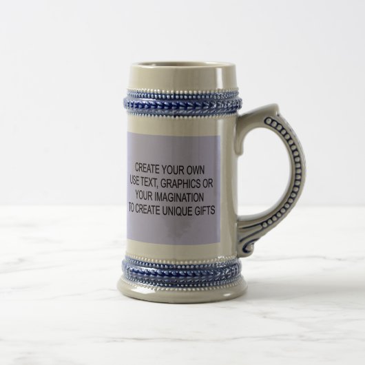 Stellen Sie Ihren eigenen Stein her Bierglas (Rechts)