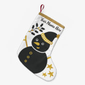 Stellen Sie Ihren eigenen WeihnachtsStrumpf her Kleiner Weihnachtsstrumpf (Vorderansicht (hängend))