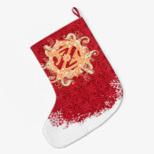 STELLEN SIE IHREN EIGENEN WIZARD VON OZ CHRISTMAS GROßER WEIHNACHTSSTRUMPF (Rückseite (Hängend))