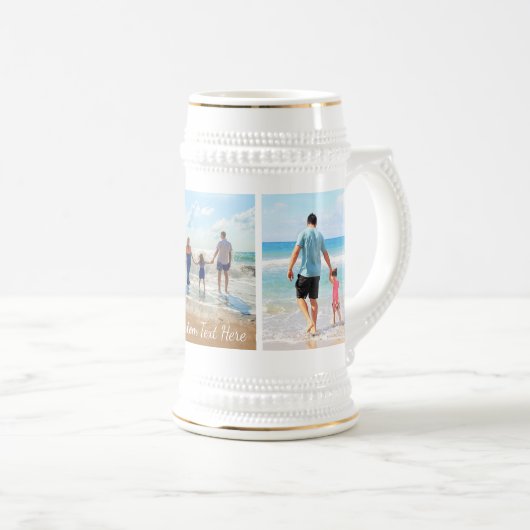 Stellen Sie Ihren Foto Collage Bierstein mit Text  Bierglas (VorderseiteRechts)