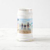 Stellen Sie Ihren Foto Collage Bierstein mit Text  Bierglas (Mittel)
