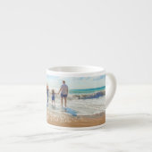 Stellen Sie Ihren Foto Espresso Cup mit Text ein Espressotasse (Vorderseite Rechts)