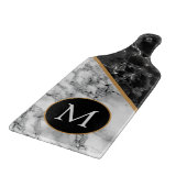 Stellen Sie Ihren Letter Cutting Board Marmorstein Schneidebrett (Ecke)