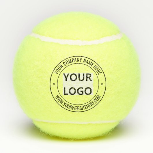 Stellen Sie Ihren Logo-Namen Tennisbälle ein. (Rückseite)
