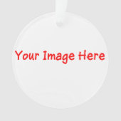 Stellen Sie Ihren Text für Aliyah ein Ornament (Vorderseite)