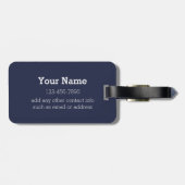 Stellen Sie Instagram Gepäckanhänger (Rückseite horizontal)