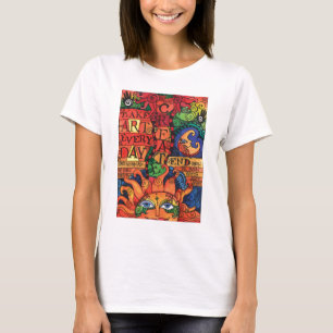 Stellen Sie Kunst-T-Shirt für Künstler her T-Shirt