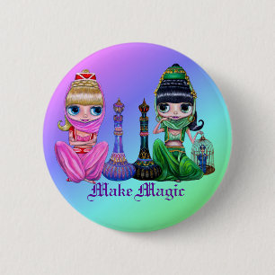 Stellen Sie magischen Knopf her Button