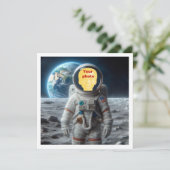 Stellen Sie mein Gesicht in das Bild, Astronaut, R Karte (Stehend Vorderseite)