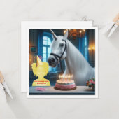 Stellen Sie mein Gesicht in das Bild, einhorchen u Karte (Vorderseite/Rückseite Beispiel)