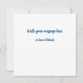 Stellen Sie mein Gesicht in das Bild, einhorchen u Karte (Rückseite)