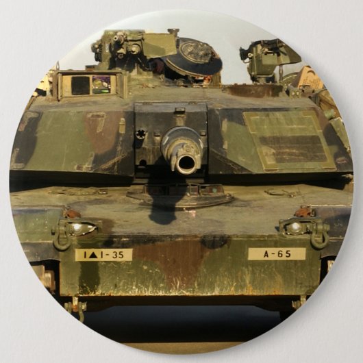 Stellen Sie meinen TagM1A1Abrams MBT her Button (Vorderseite)