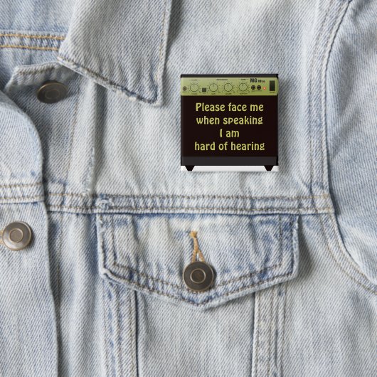 Stellen Sie mich bitte Ampere-Knopf gegenüber Button (Beispiel)